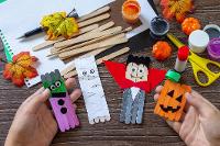 Halloween arts and crafts at Jarrow Focus Library