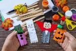 Halloween arts and crafts at Jarrow Focus Library